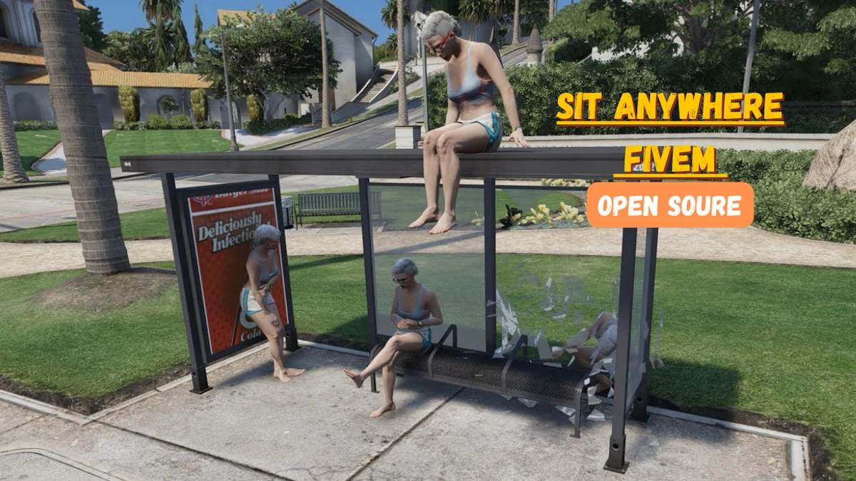 Sit Anywhere FiveM | Open Source Standalone Script